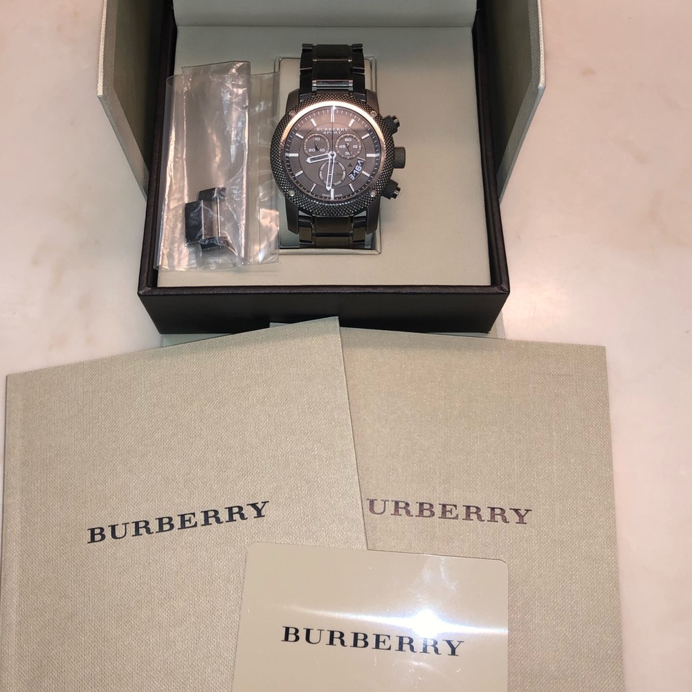Burberry chronograph bracelet watch BU77